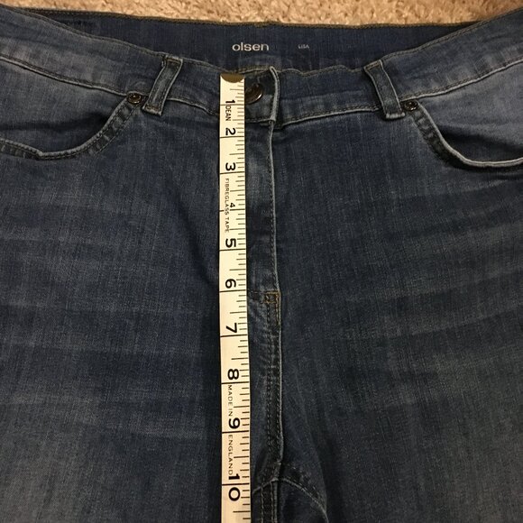 Olsen Lisa Blue Denim Jeans - Picture 14 of 16
